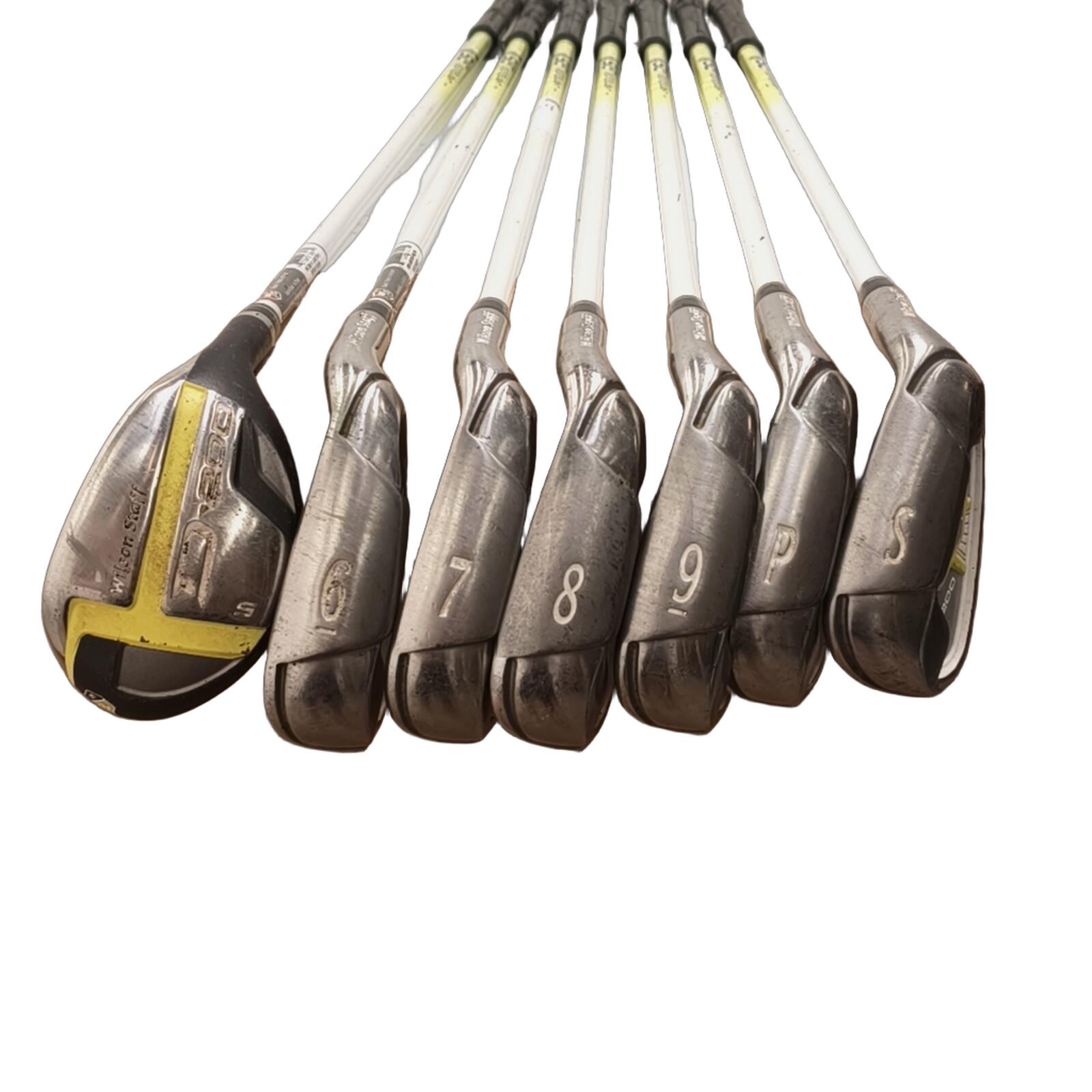 Wilson Staff D200 Superlite IJzerset / 6-PW+SW+5H / Flex Ladies / Grafiet 2/7