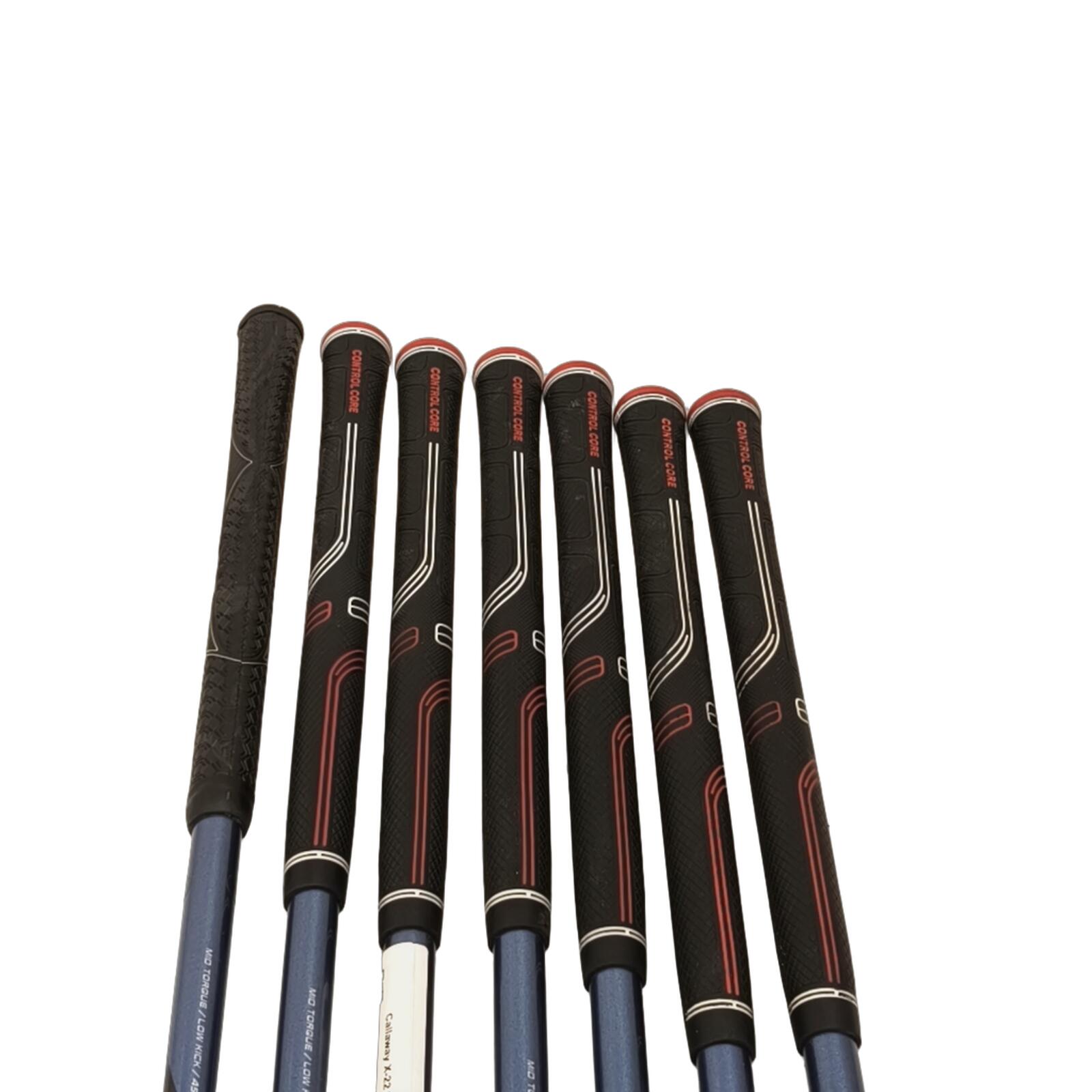 Callaway X-22 IJzerset / 5-PW+SW / Flex Ladies / Grafiet 5/7