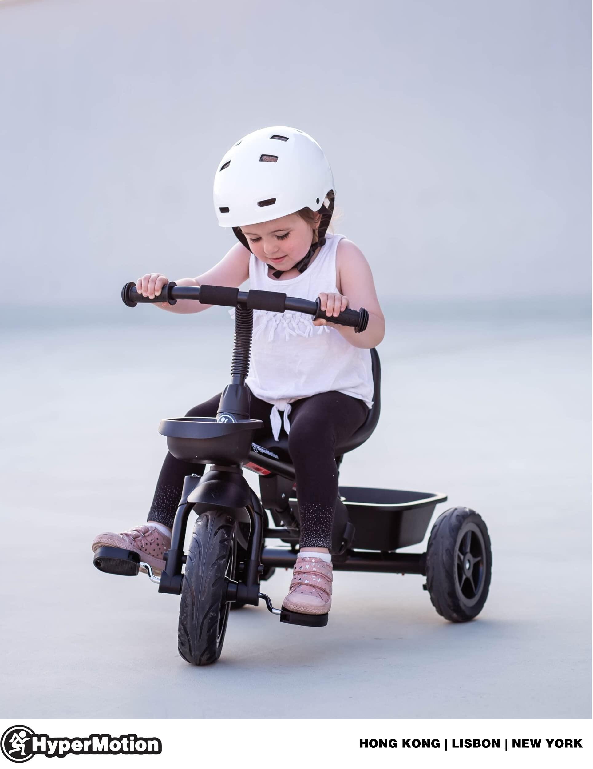 Tricycle enfant - mixte - poussoir réglable, roues increvables 3/10