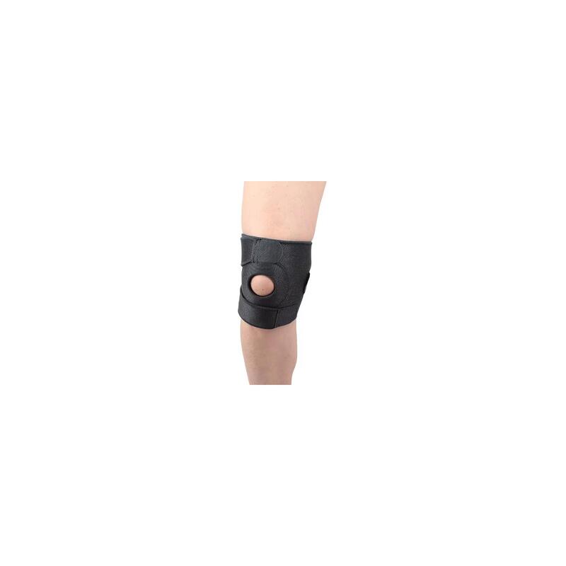 Orteza din neopren cu inel silicon, suport rotula, menisc, ligamente, reglabila