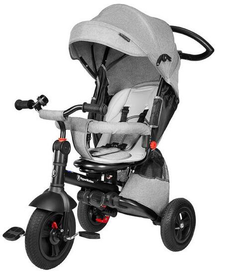 Tricycle bébé - mixte - siège pivotant - tobi velar - gris