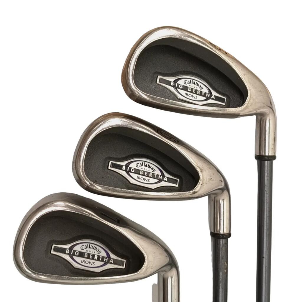 Callaway Big Bertha Iron Set / 5-PW+AW+SW / Flex Ladies / Graphite