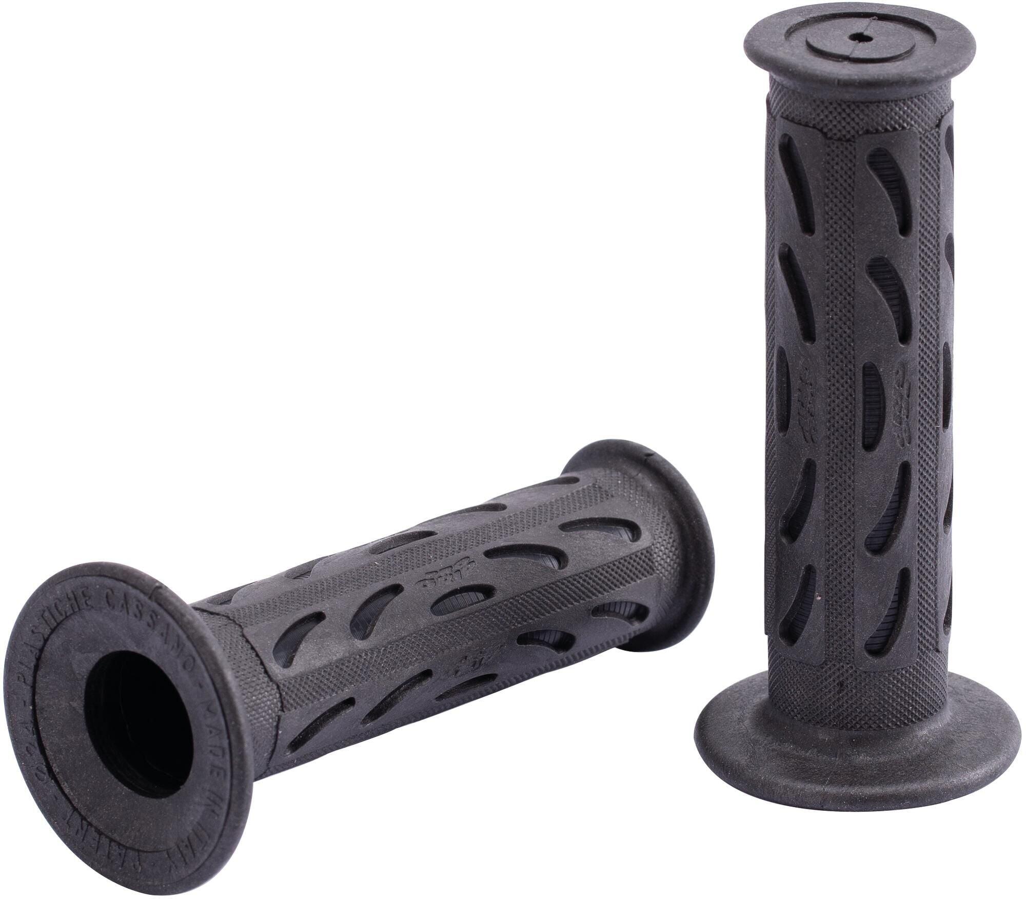 Progrip 724 gumy manetki zamknięte 122 mm czarne, para