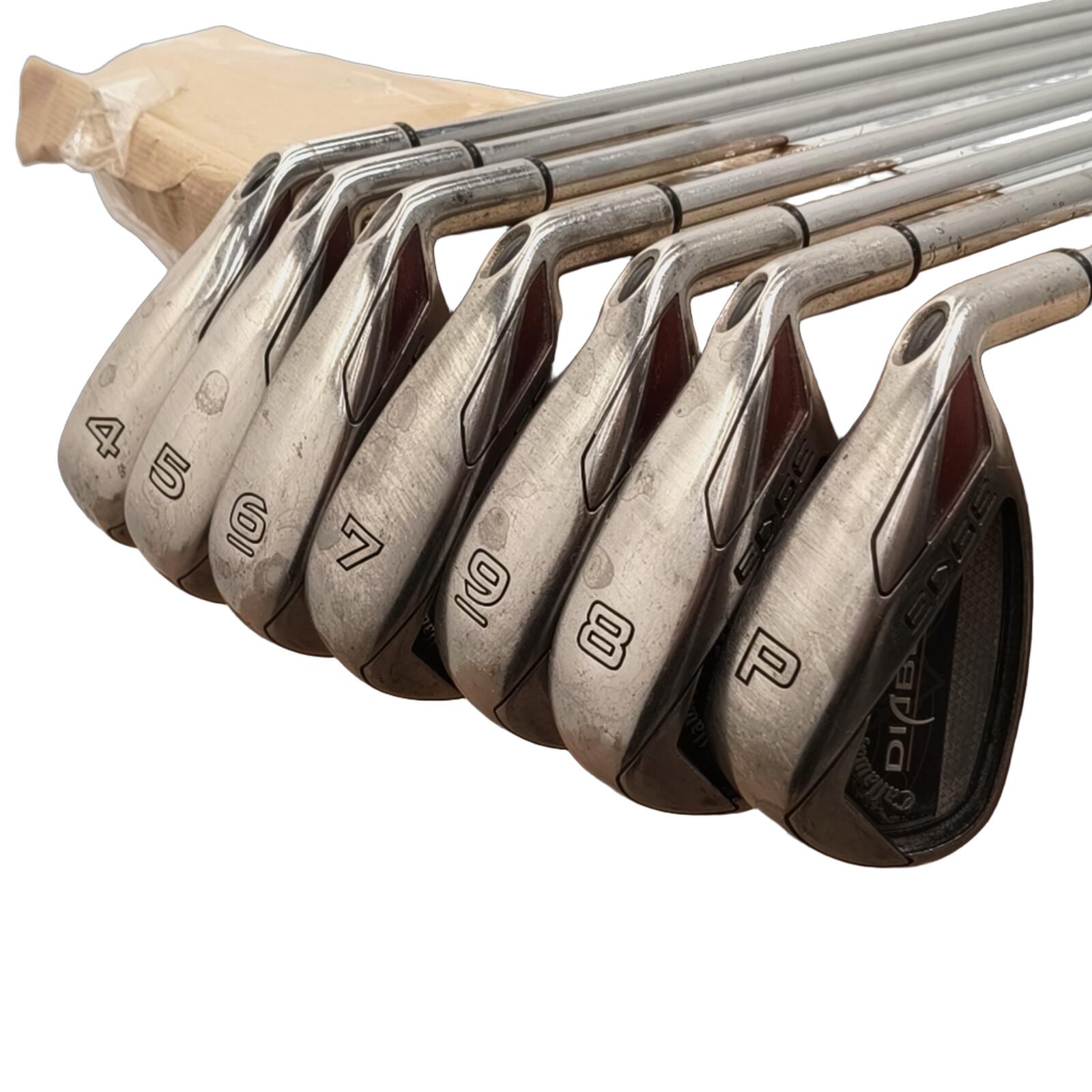 Callaway Diablo Edge IJzerset / 4-PW / Flex Uniflex / Staal 3/7