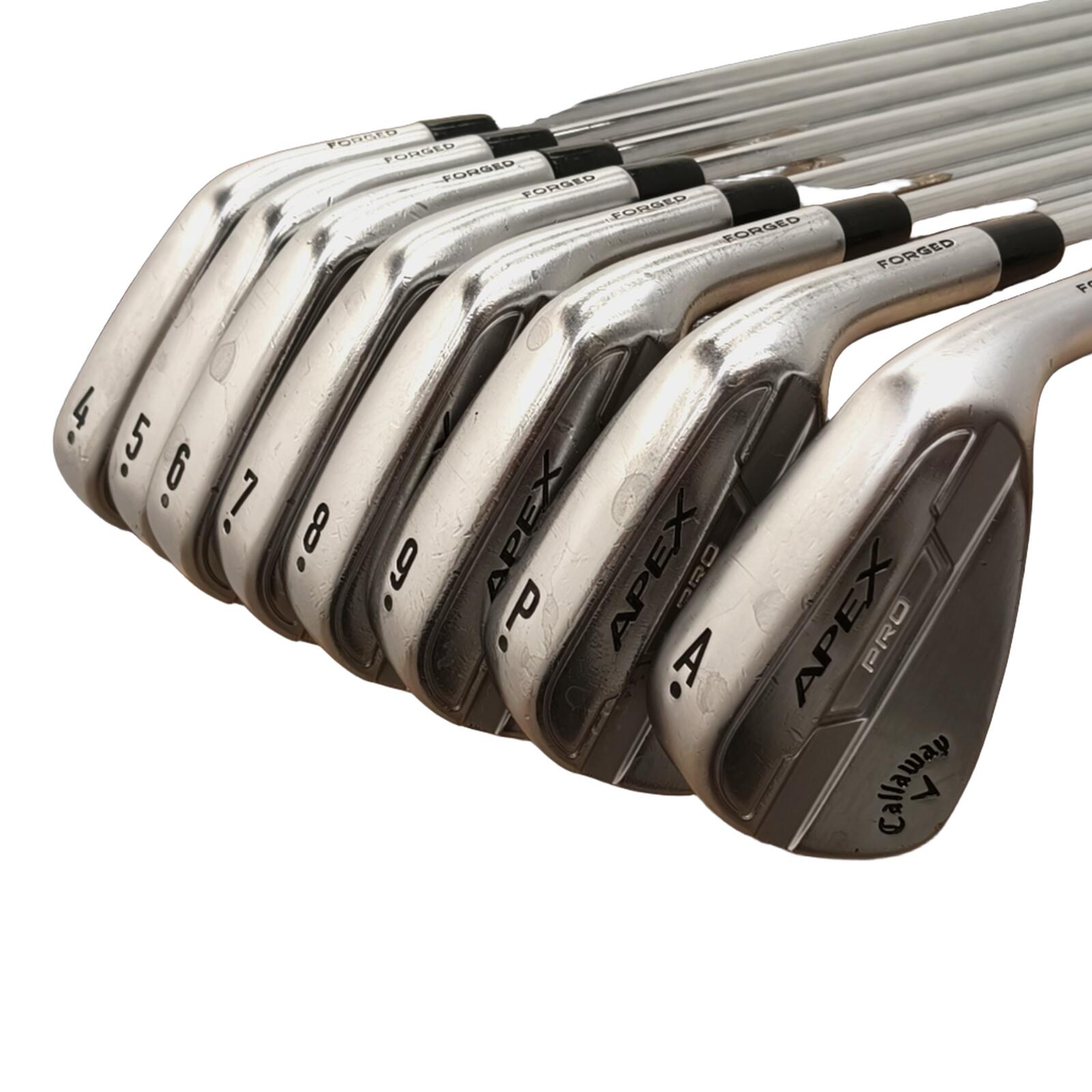 Callaway Apex Pro Forged IJzerset / 4-PW+AW  / Flex Stiff / Staal 3/7