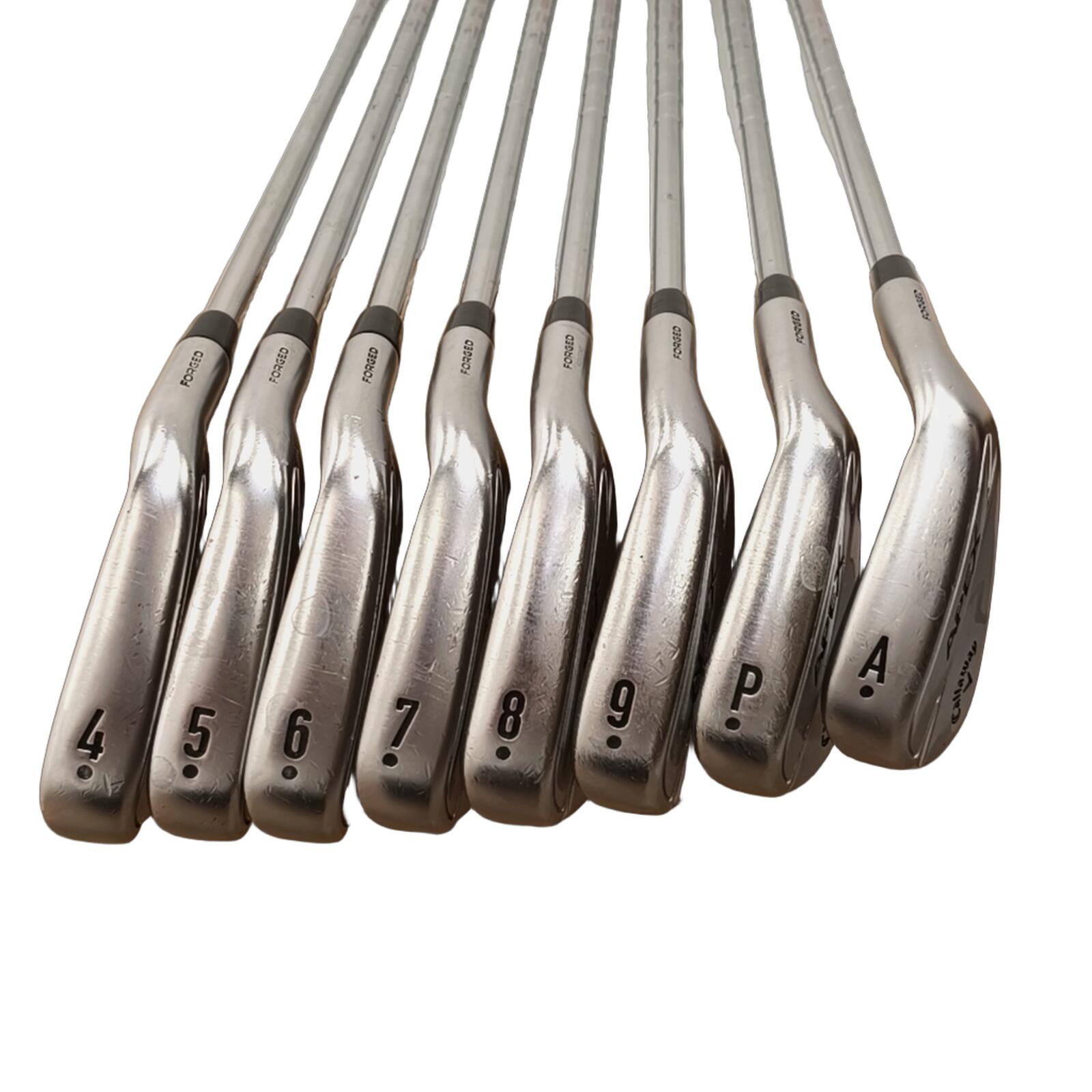 Callaway Apex Pro Forged IJzerset / 4-PW+AW  / Flex Stiff / Staal 2/7
