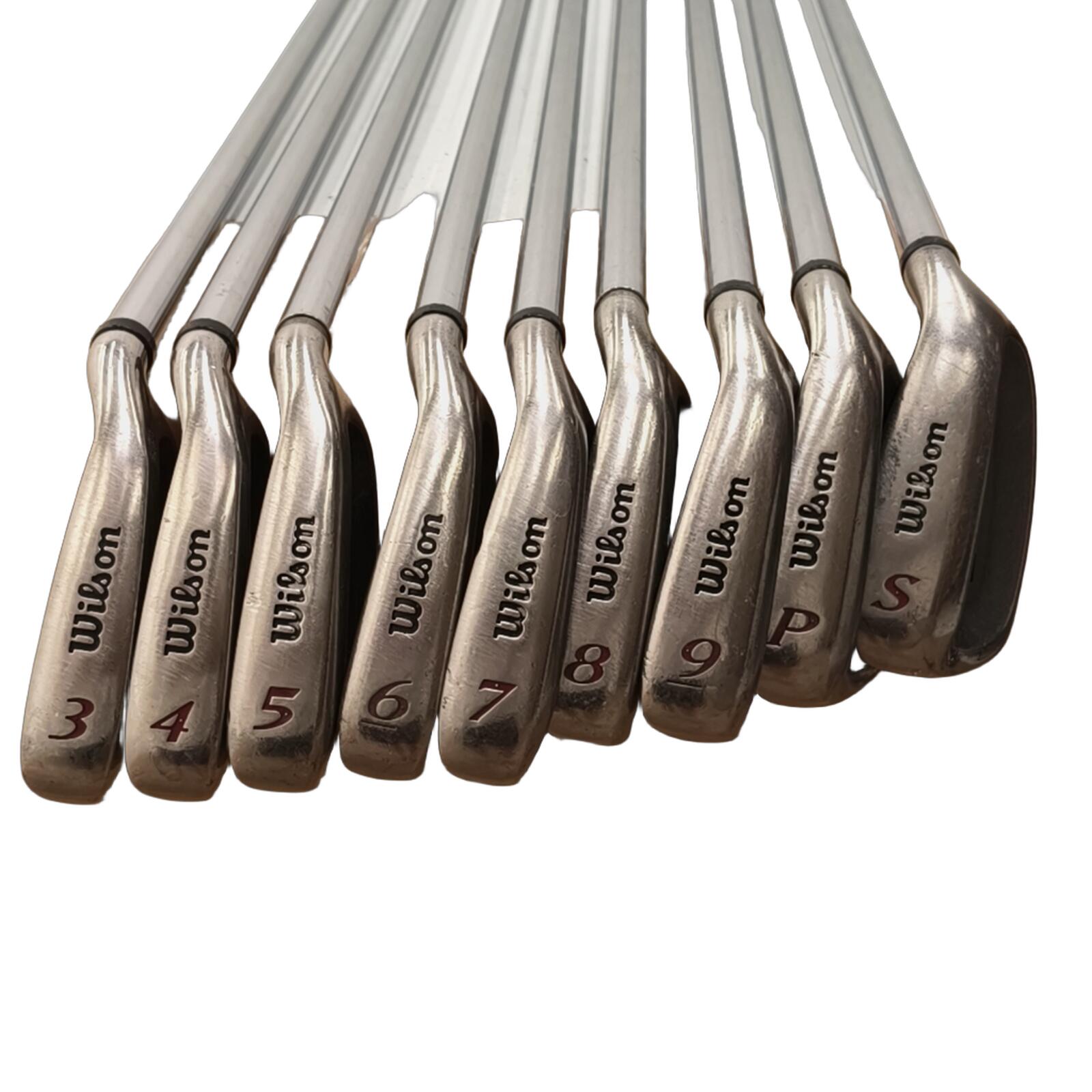 Wilson Deep Red Série de fers / 3-PW+SW / Flex Regular / Acier 2/7