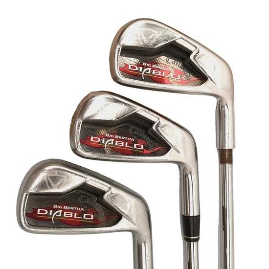 Callaway Big Bertha Diablo Série de fers / 3-PW / Flex Uniflex / Acier