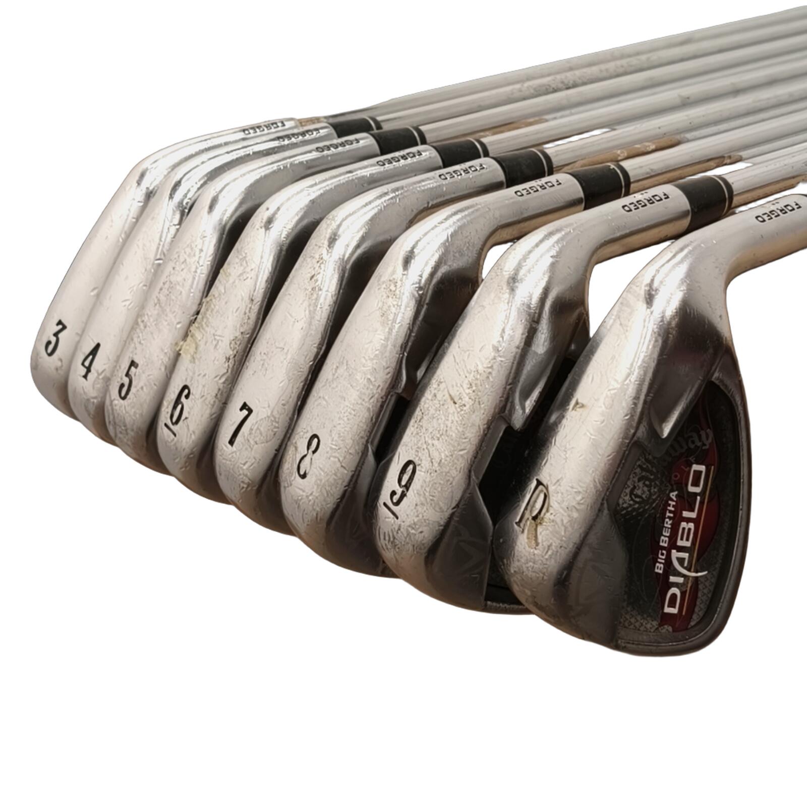 Callaway Big Bertha Diablo IJzerset / 3-PW / Flex Uniflex / Staal 3/7