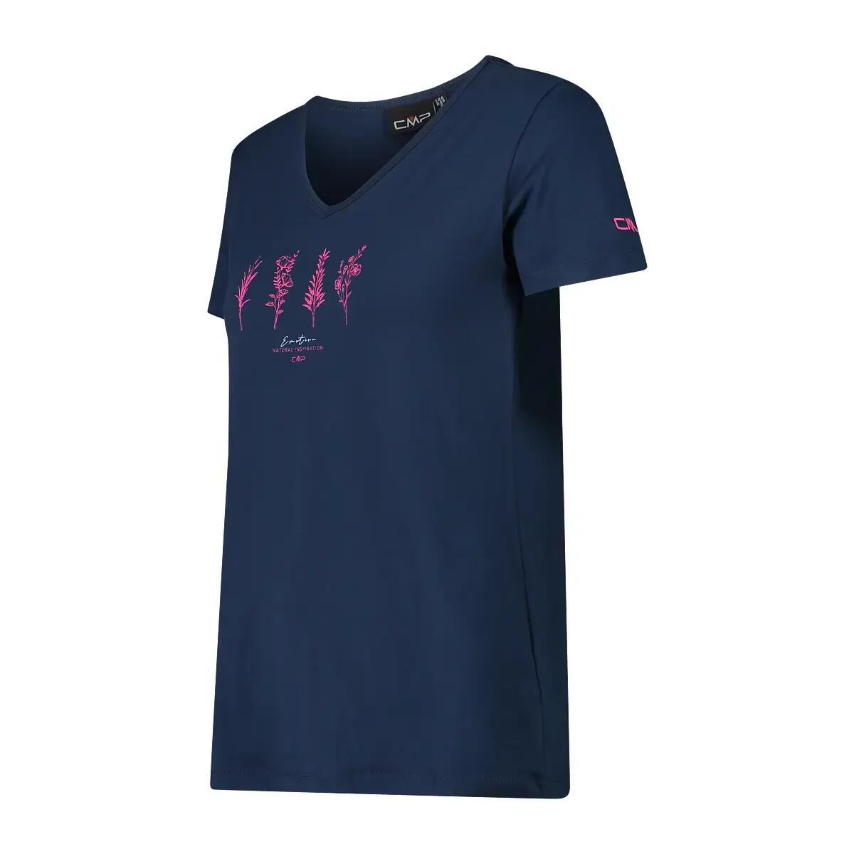 Camiseta de cuello ancho para mujer CMP 3/6