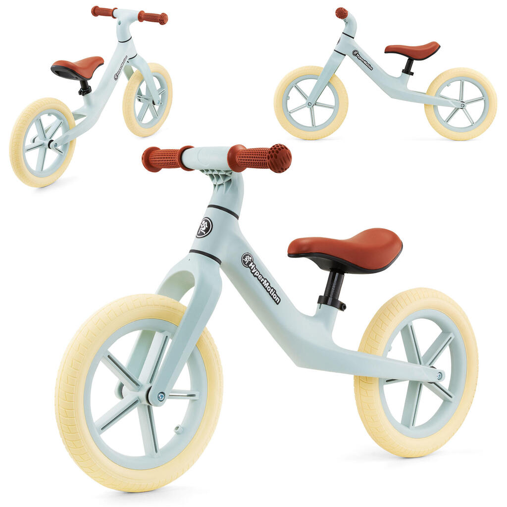 Balance bike - bike - unisex - ultra-light, adjustable seat - green
