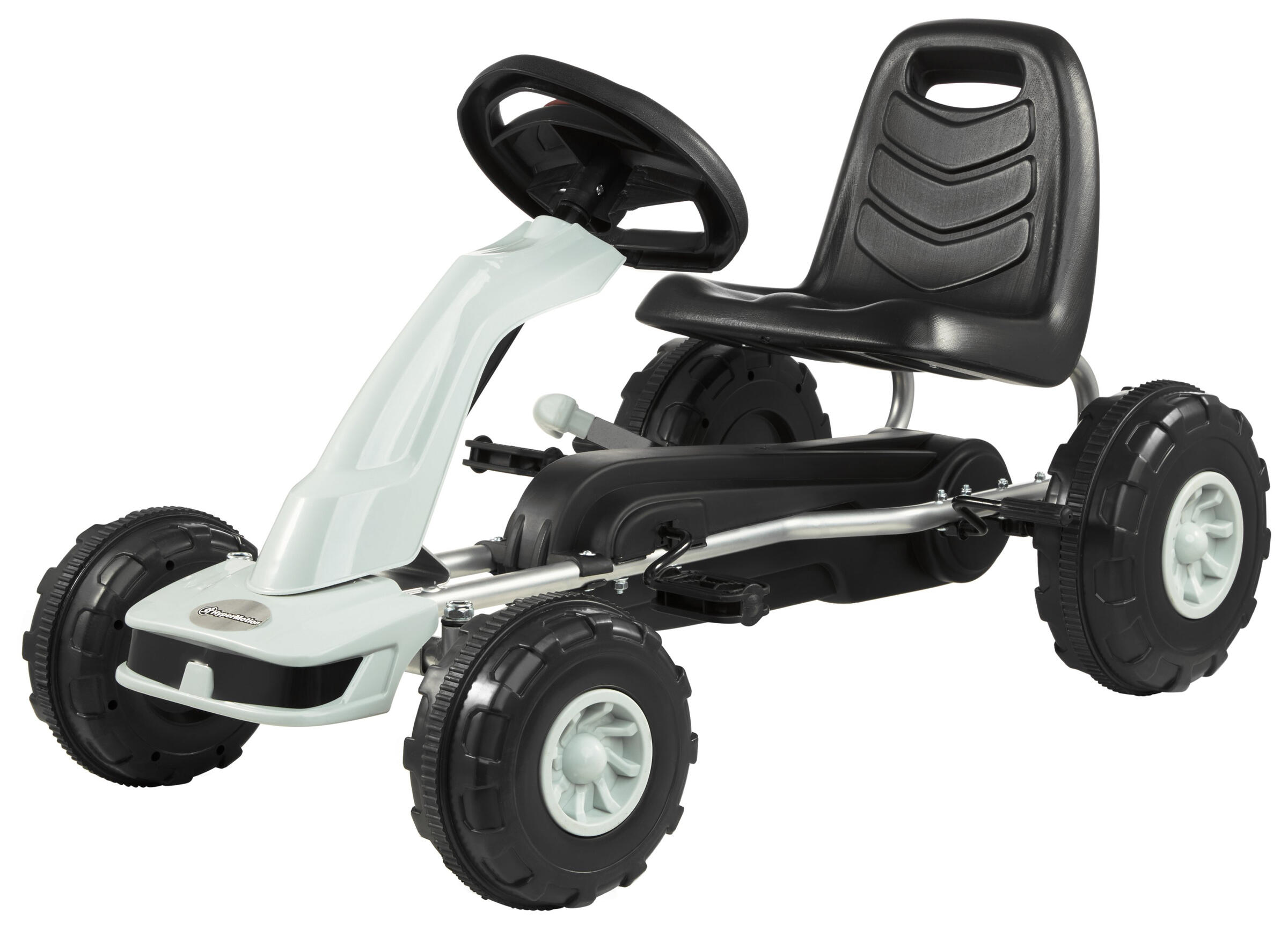 pedałowy kart unisex z podwójnymi hamulcami i osłoną łańcucha