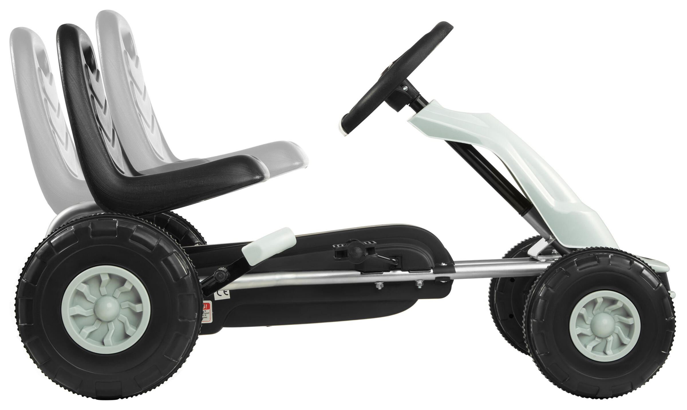 Kart a pedali - go-kart - unisex - doppio freno - Hypermotion 4/7