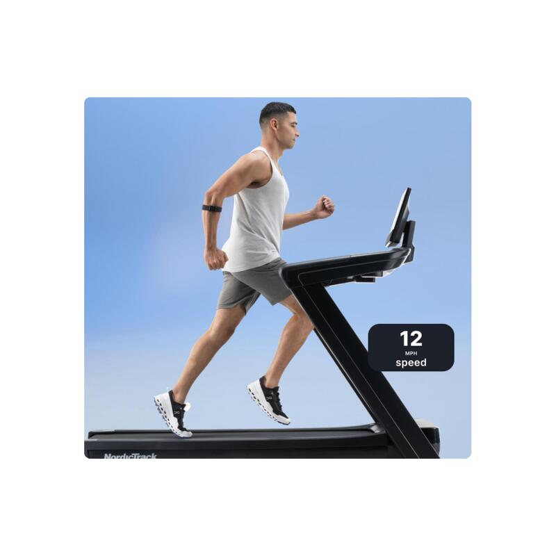 Banda de alergare Nordic Track USA Comercial 1250 cu ecran 10 inch pivotant