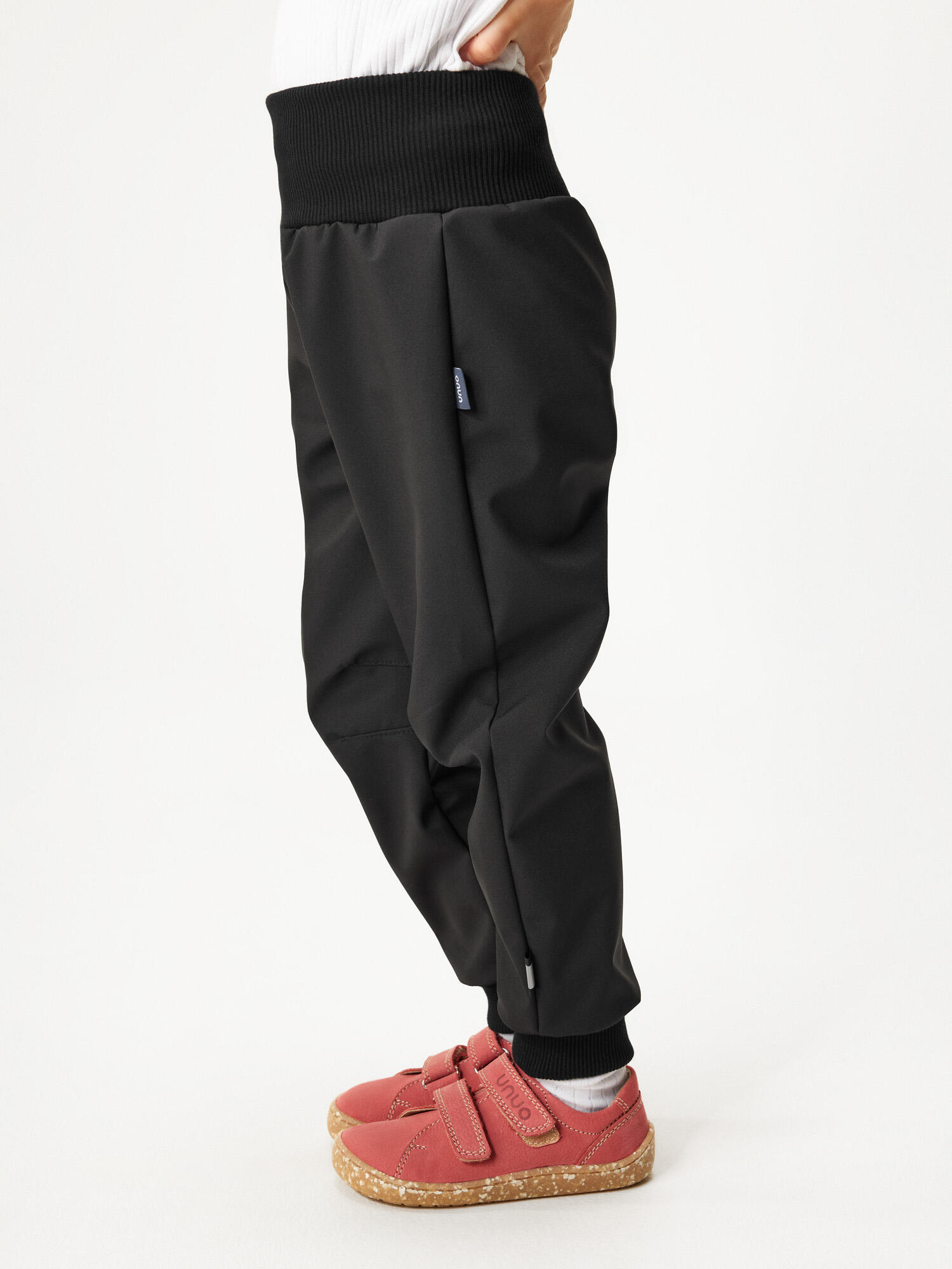 Softshell-Hose mit Fleece für Kleinkinder Street, Schwarz 2/7