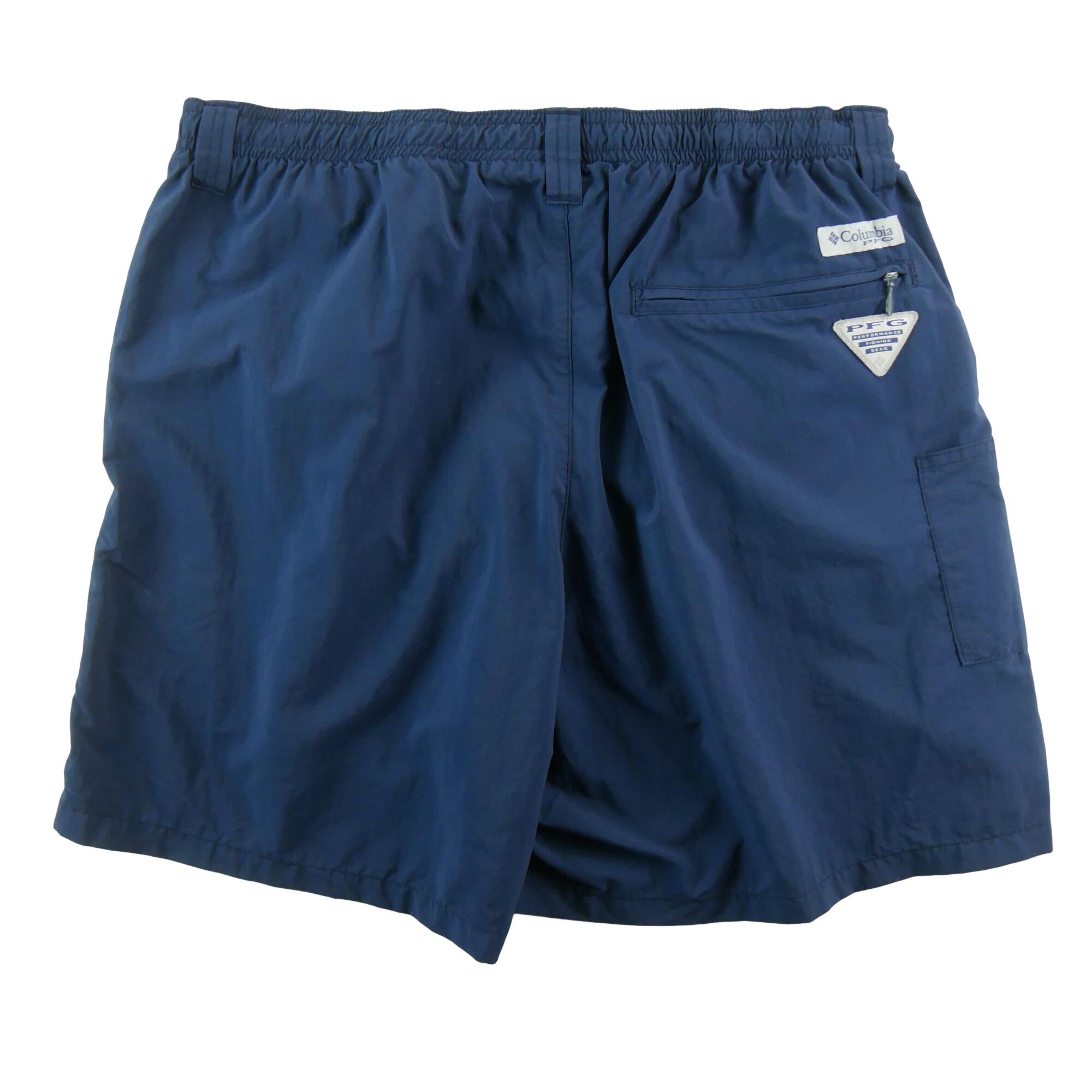 Segunda Vida - Short hombre Columbia Omni-Shade PFG azul marino - Bueno 2/7
