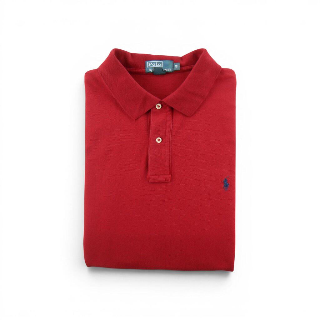 Second life - Polo Ralph Lauren Men's Short Sleeve Shirt Red - Good