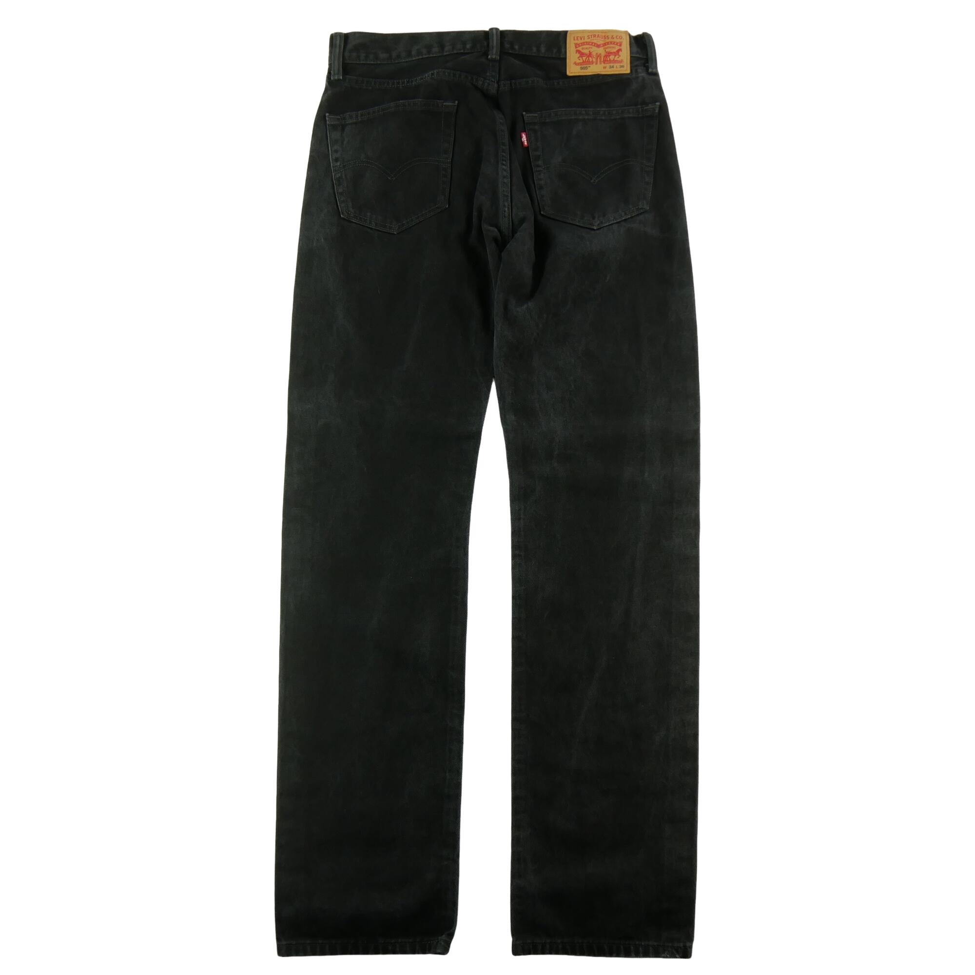 Segunda Vida - Levi Strauss Jeans Hombre 505 Normal - Muy Bueno 2/7