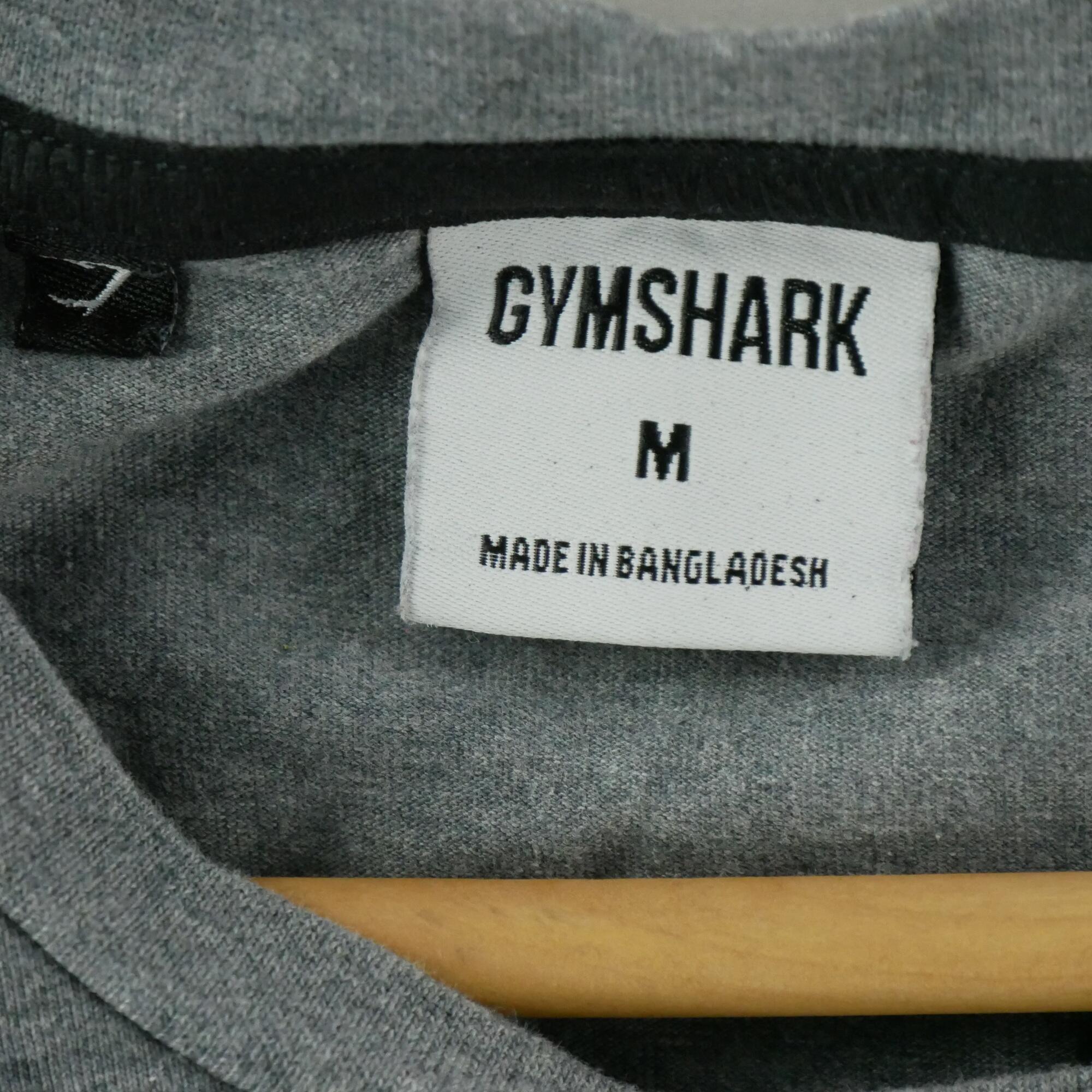 Segunda Vida - Camiseta Oversized Hombre Gymshark - Muy Bueno 5/5