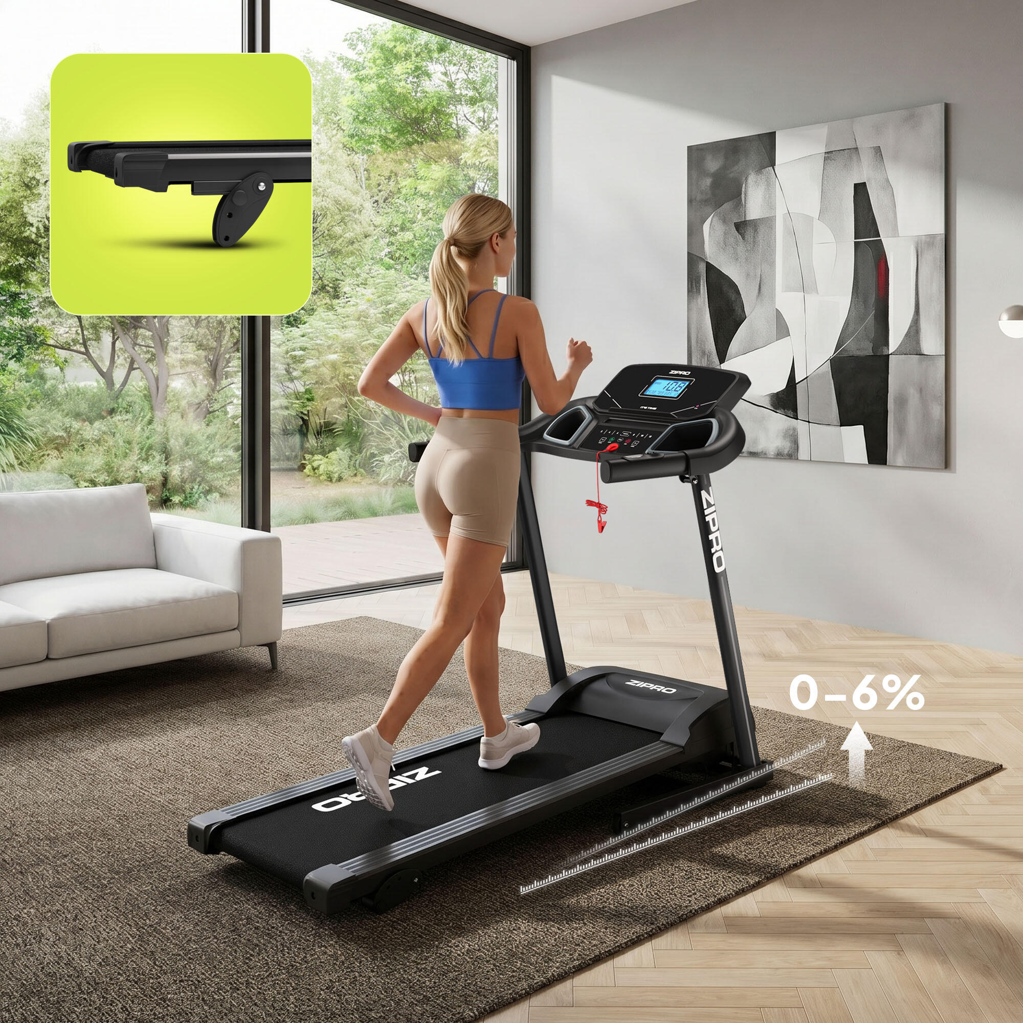 Passadeira eléctrica para correr  Zipro Colt 4/16