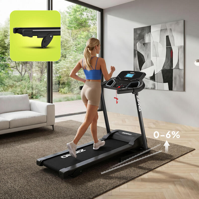 Bandă de alergat Zipro Colt 120 x 40 cm, 12 km/h difuzoare MP3