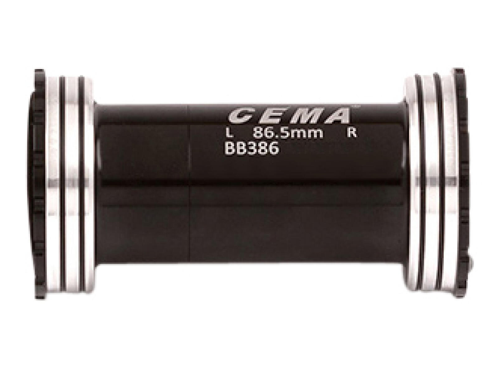 Cema Bottom Bracket BB386 Interlock Negru