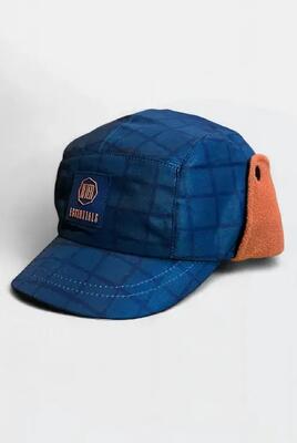 Cappello da cacciatore unisex per adulti con fodera in pile - Nero corvino