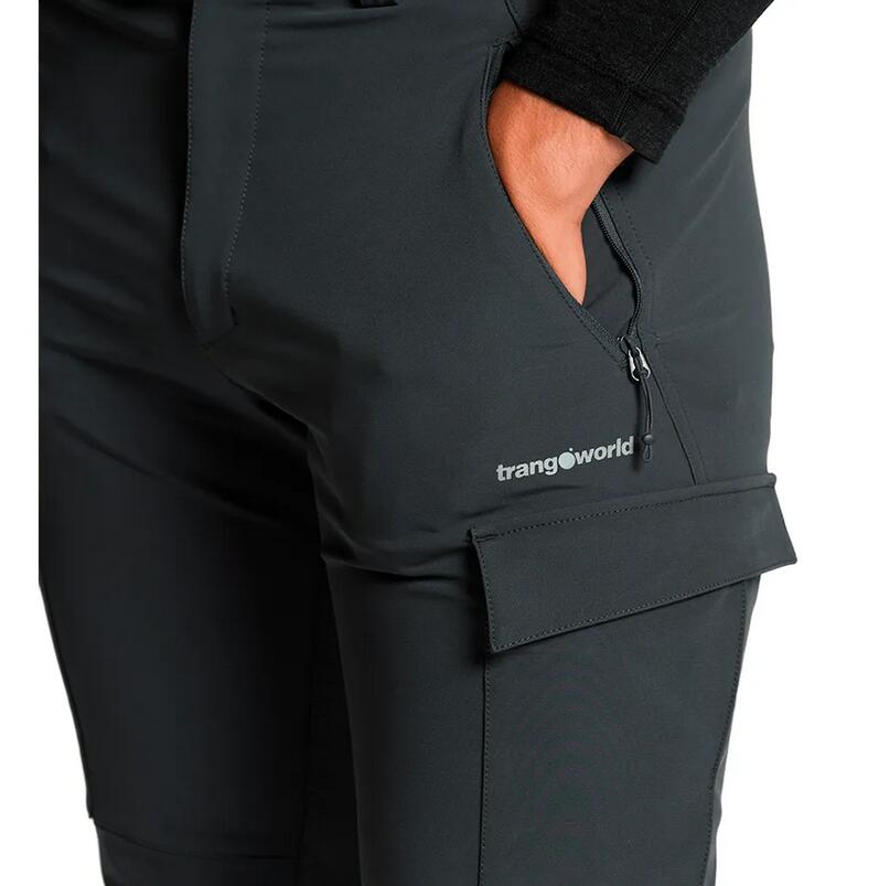 Pantalon - randonnée - homme - technique - zagora - gris foncé 5/5