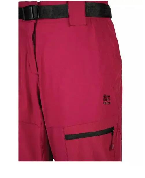 Pantalon Randonnée Convertible Femme Elementerre "Kavaka" S Rose 3/4