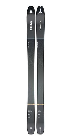 Ski de randonnée - ski - sans genre - léger - backland 85 - asphalt grey