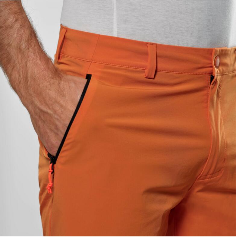 Shorts - Randonnée - Hommes - Confort, Résistant, Modèle Talveno - Orange 5/5