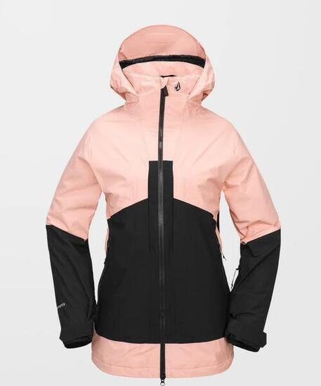Veste de ski - femme - at stretch gore-tex - coral haze