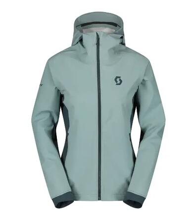 Veste - montagne - femme - respirante, hydrofuge - explorair hybrid lt - noir