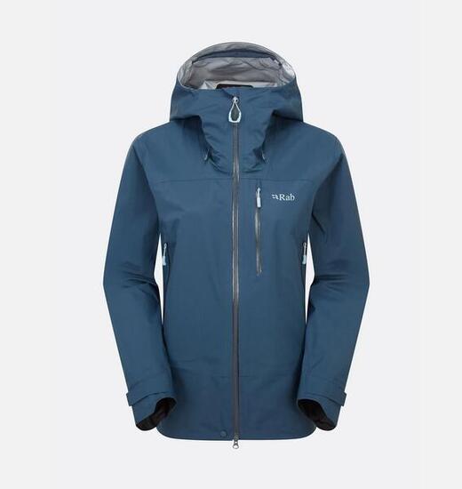 Veste imperméable - femme - pertex - firewall mountain - bleu marine