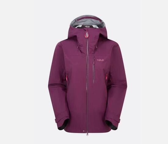Veste imperméable - Alpinisme - Femme - Firewall - Aubergine
