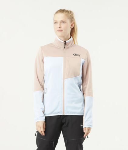 Polaire - Outdoor - Femme - Front zip, Polartec Power Stretch - Rommana - Rose 3/3
