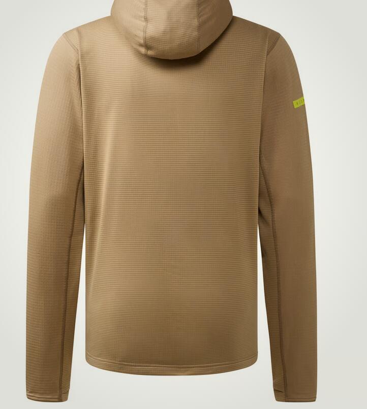 Polaire, randonnée, hommes, légère à capuche, l.i.m mid, taupe 5/5