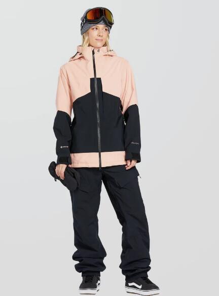 Veste de ski - femme - at stretch gore-tex - coral haze 2/5