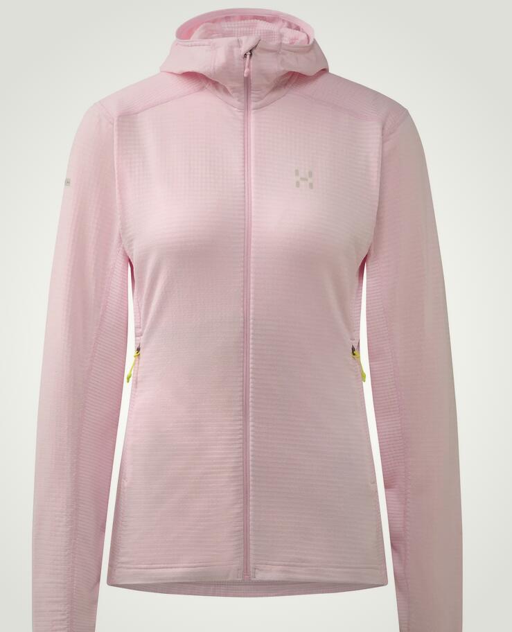 Polaire - femmes - légère à capuche - l.i.m mid multi ii - rose 5/5