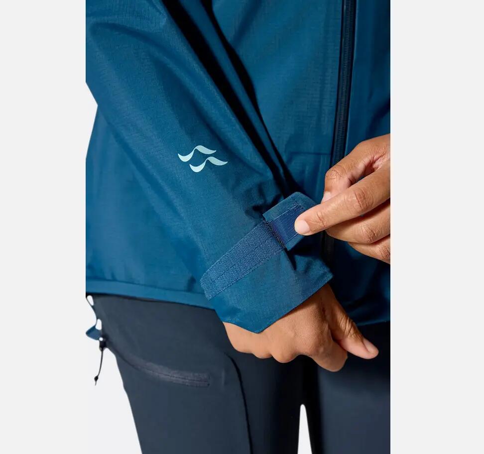 Veste imperméable - Alpinisme - Femme - Firewall Mountain - Bleu 3/5