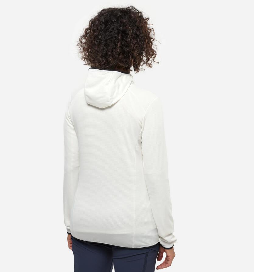 Polaire - alpinisme - femme - légère - trilogy icon - blanc 4/5