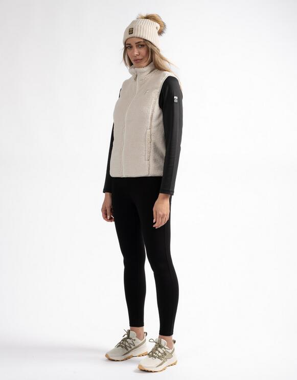 Polaire - randonnée - hommes - sans manches - rumble - beige 3/5