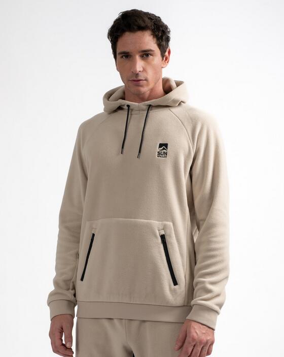 Sweat polaire - 1/4 zip chaud - league sun valley - beige 2/5