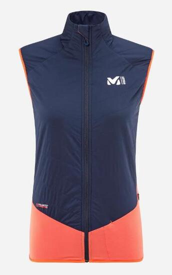 Veste sans manches - ski rando - femme - thermique - orange
