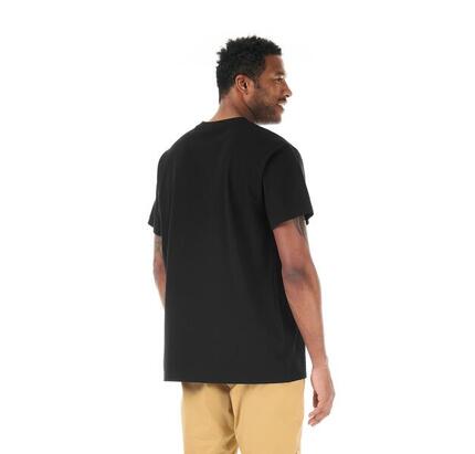 T-shirt - Lifestyle outdoor - Hommes - Coton bio épais - Yorra - Noir