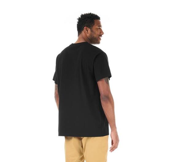 T-shirt - Lifestyle outdoor - Hommes - Coton bio épais - Yorra - Noir