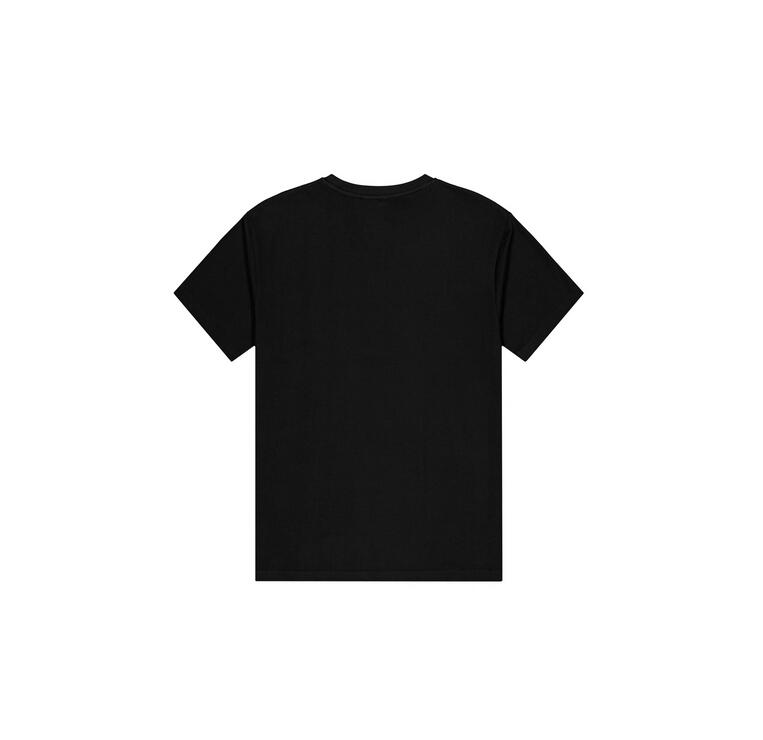 T-shirt - Lifestyle outdoor - Hommes - Coton bio épais - Yorra - Noir 4/4