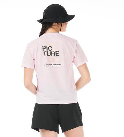 T-shirt - Running - Femme - Technique, Respirant, UPF50+ - Timont W Tech - Rose