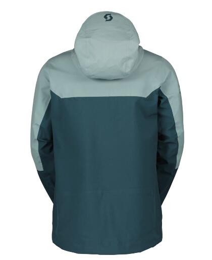 Veste - randonnée - hommes - imperméable - explorair 3l - bleu 2/2