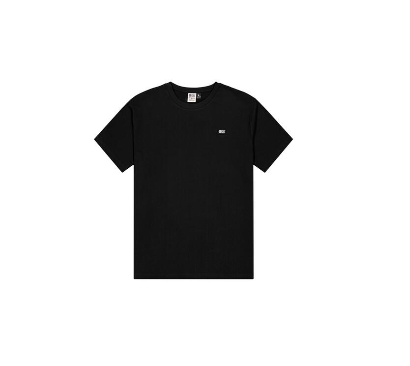 T-shirt - Lifestyle outdoor - Hommes - Coton bio épais - Yorra - Noir 3/4